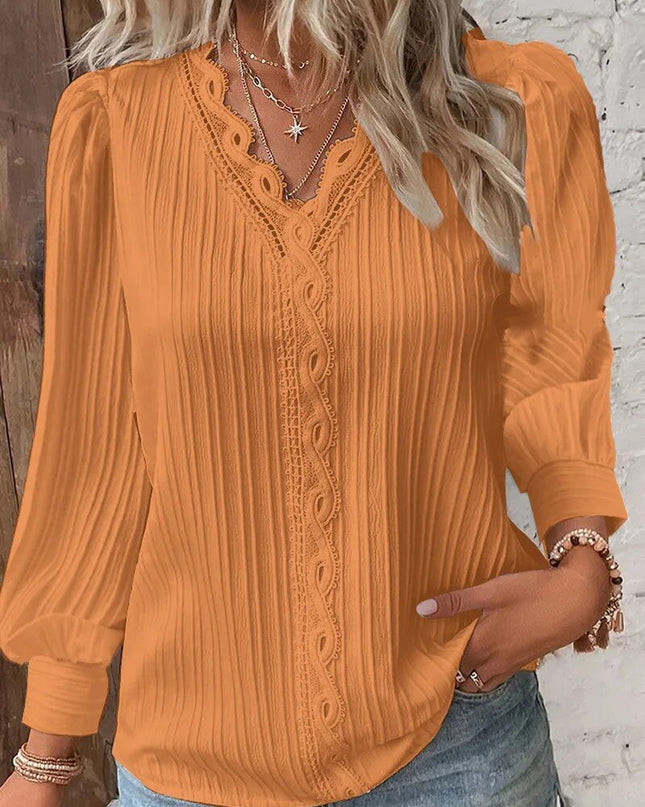 Lydia | Lace Detail Blouse
