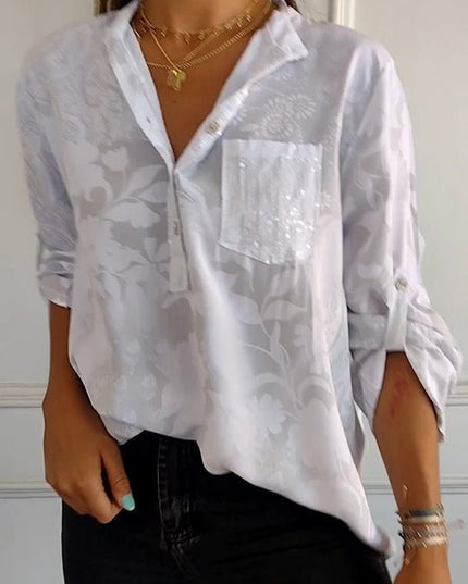 Pauline | Elegant Sequin Top