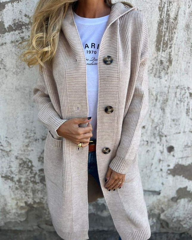 Rosalie | Chic Long Knit Cardigan