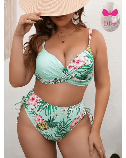 Lina | Plus Size Curvy Bikini Set