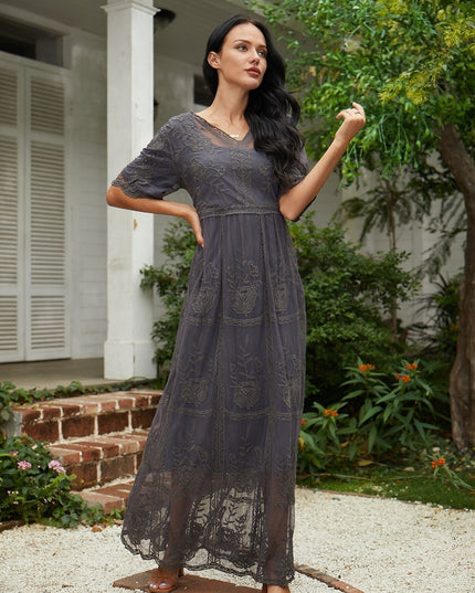 Clarita | Elegant Bloom Maxi