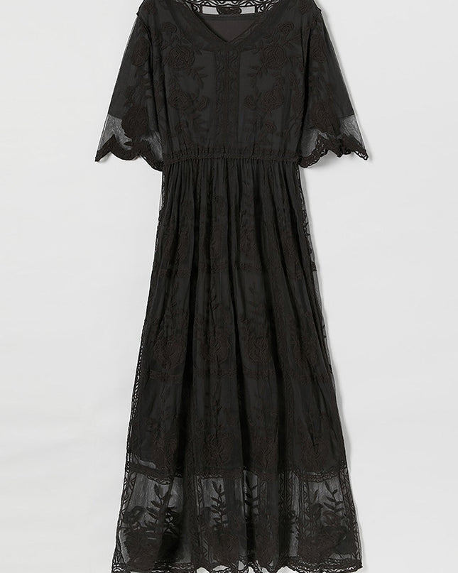 Clarita | Elegant Bloom Maxi