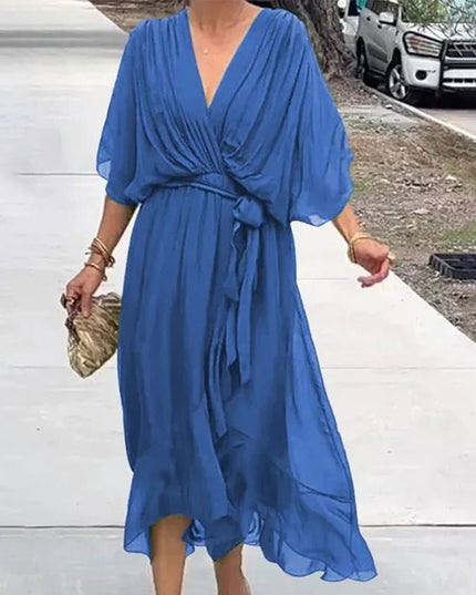 Shelly | Elegant v-neck Dress