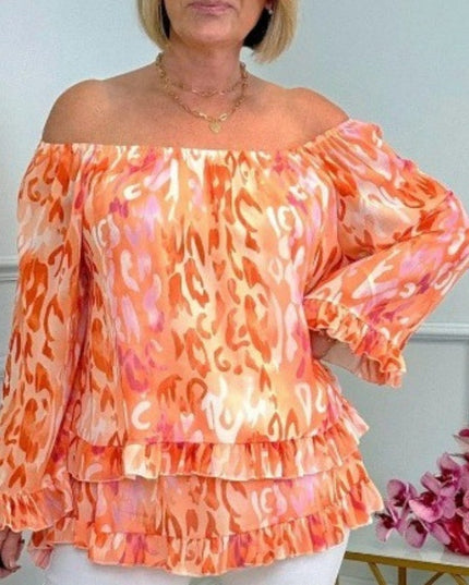 Lucinda | Draped Off-Shoulder Blouse